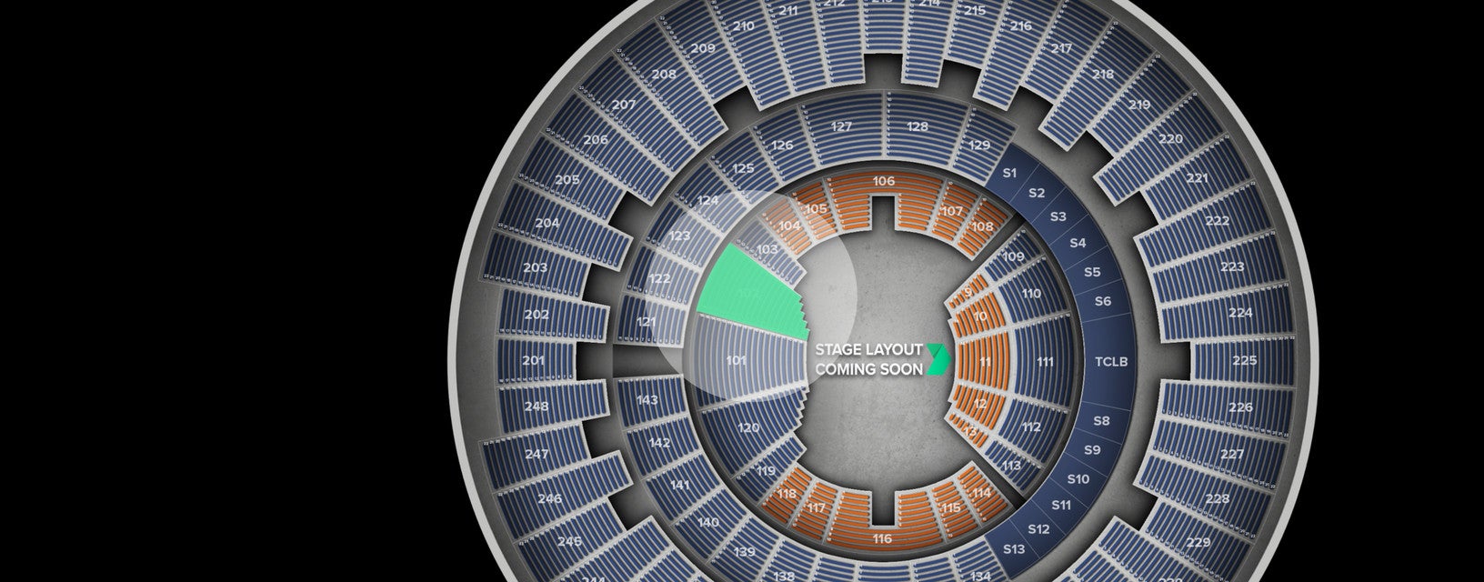 Seat view from Lower