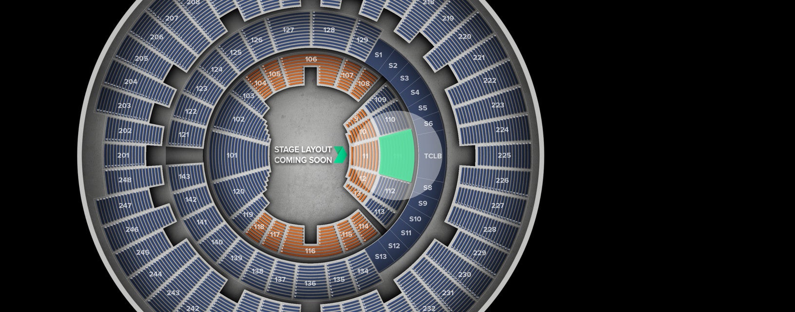 Seat view from Lower