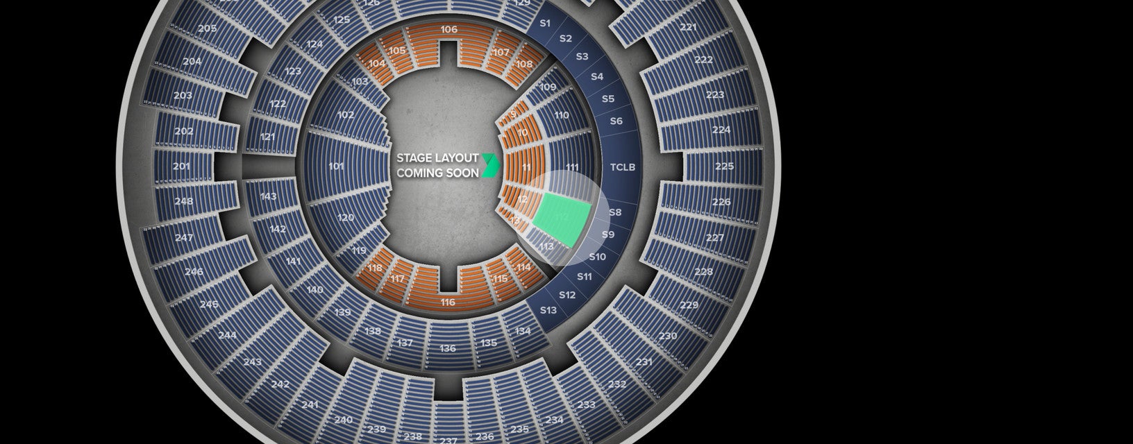 Seat view from Lower