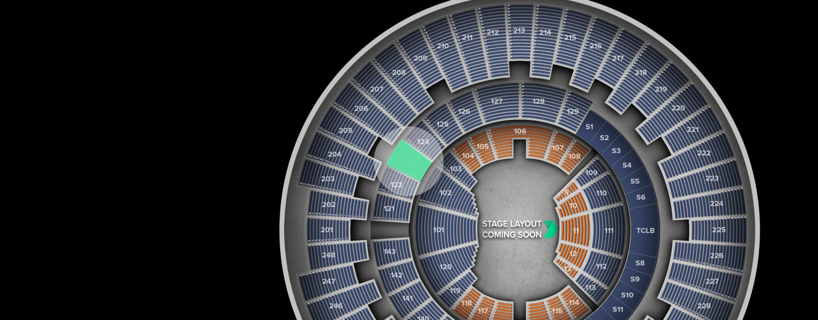 Seat view from Middle