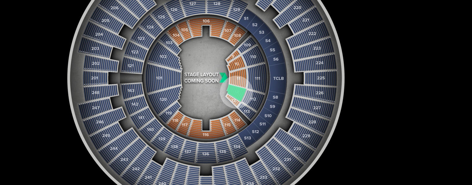Seat view from Lower