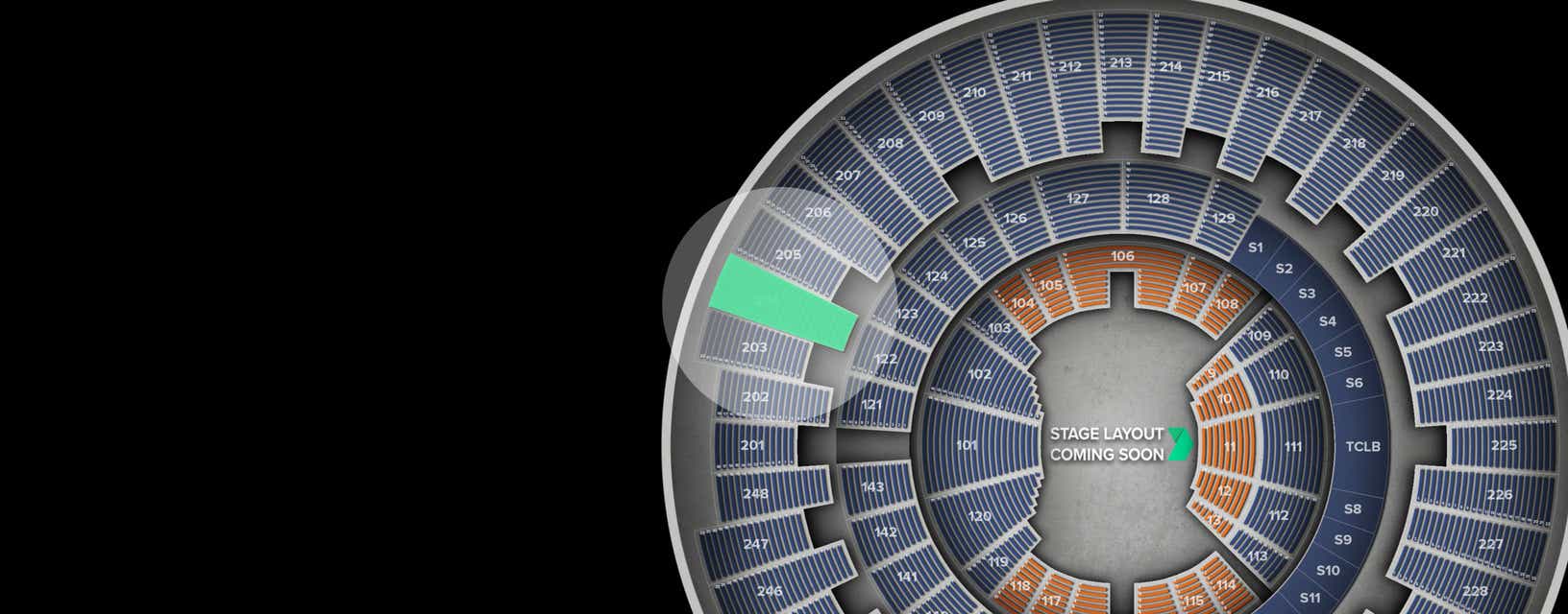 Seat view from Upper
