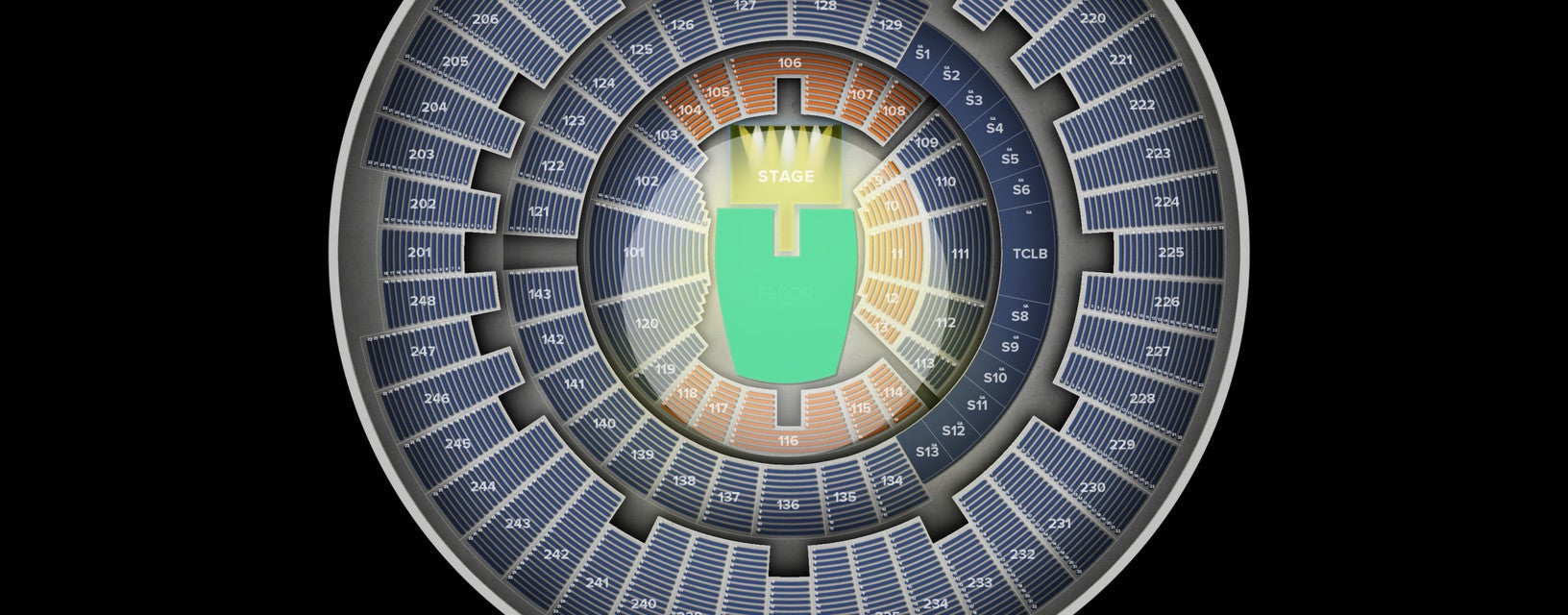 Seat view from Floor