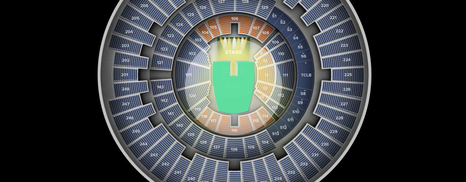 Seat view from Floor