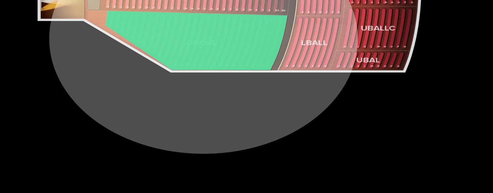 Seat view from Orchestra Left