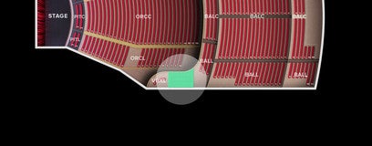 Seat view from Box Left