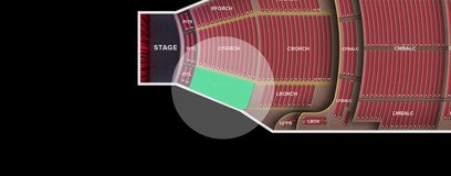 Seat view from 