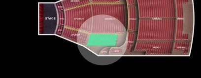 Seat view from Rear Orchestra