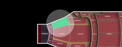 Seat view from 
