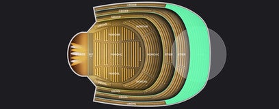 Seat view from Upper Tier