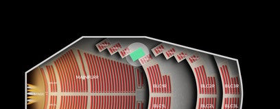 Seat view from Loge