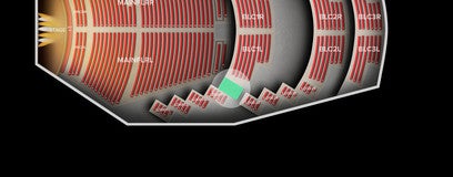 Seat view from Loge