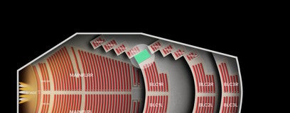 Seat view from Loge