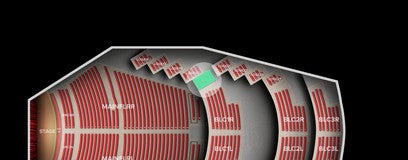 Seat view from Loge