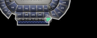 Seat view from Club