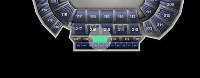 Seat view from Club