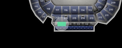 Seat view from Club
