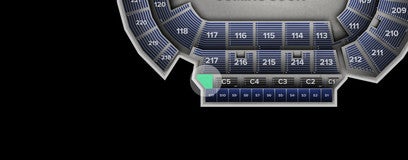Seat view from Club