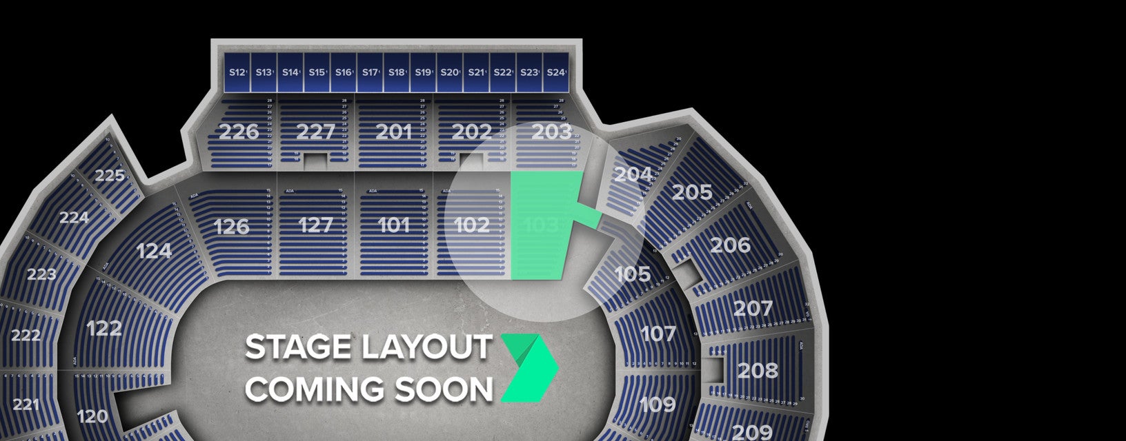 Seat view from Lower