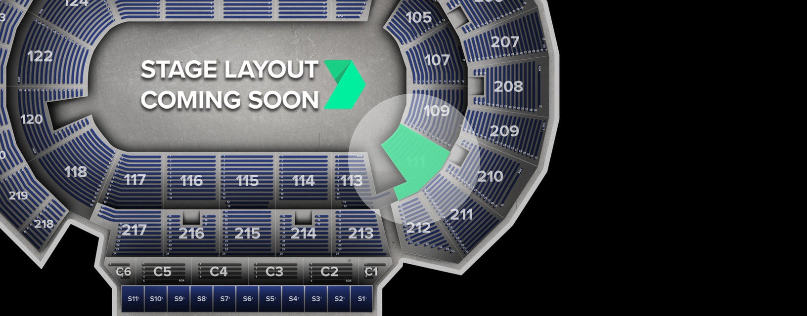 Seat view from Lower