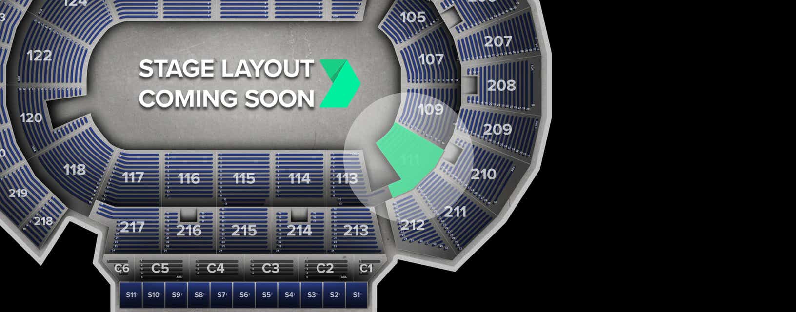 Seat view from Lower