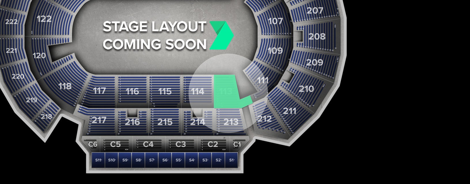 Seat view from Lower