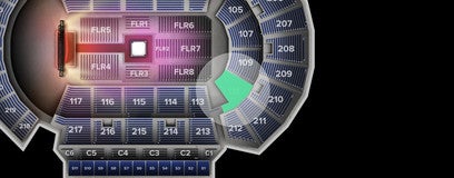 Seat view from Lower