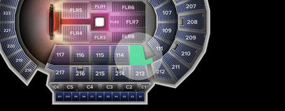 Seat view from Lower