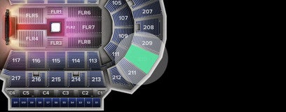 Seat view from Upper