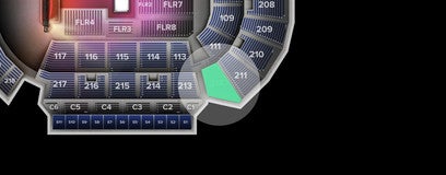Seat view from Upper