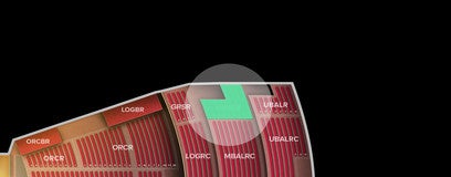 Seat view from Middle Balcony