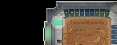 Seat view from Endline