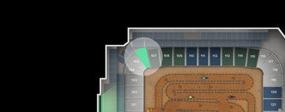 Seat view from Endline