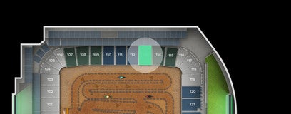 Seat view from Sideline