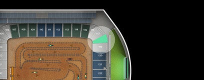 Seat view from Endline