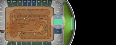 Seat view from Endline