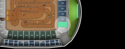 Seat view from Endline