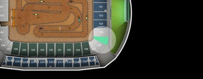 Seat view from Endline