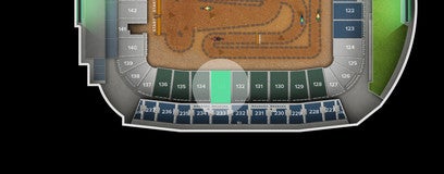 Seat view from Sideline