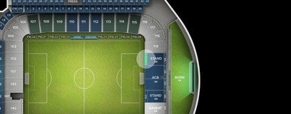 Seat view from On The Lawn Zone