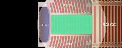 Seat view from Orchestra