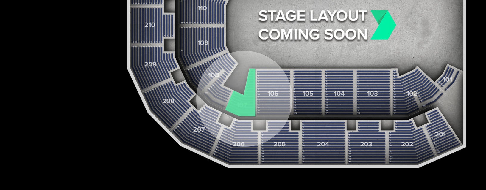 Seat view from Lower