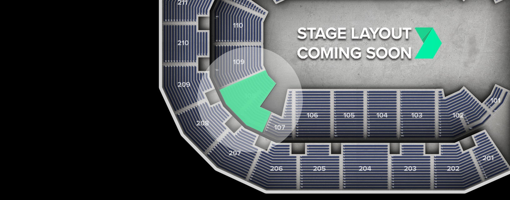 Seat view from Lower