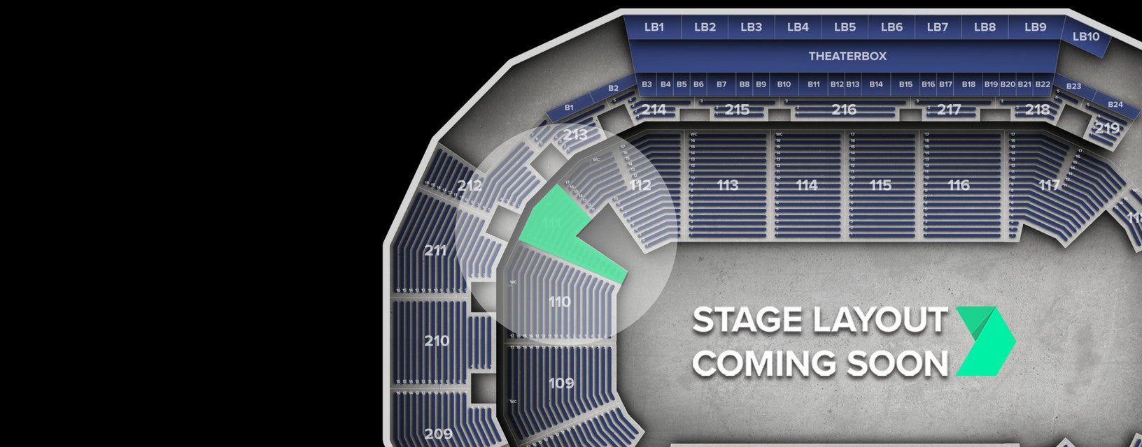 Seat view from Lower