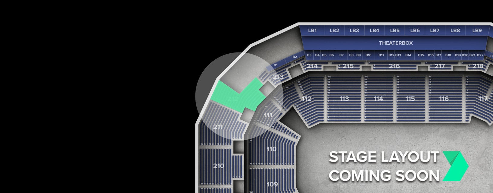 Seat view from Upper