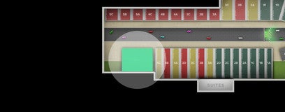 Seat view from General Admission