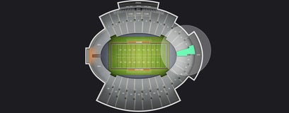 Seat view from Sideline