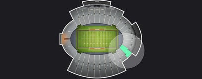 Seat view from Sideline