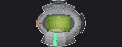 Seat view from Preferred