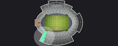 Seat view from Lower